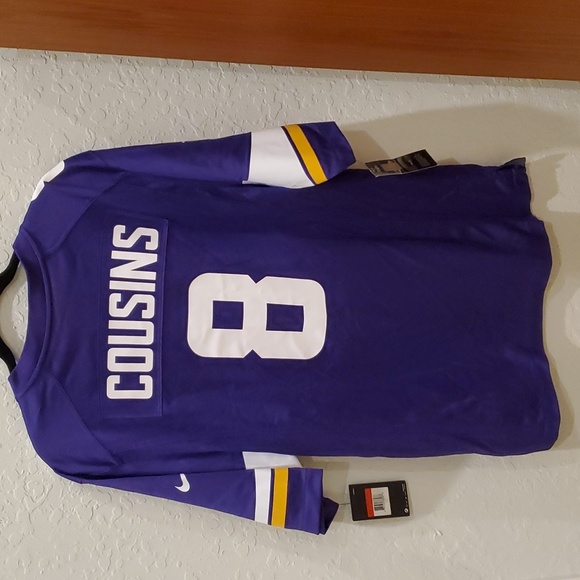 NEW Vikings Kirk Cousins Jersey - Picture 8 of 8